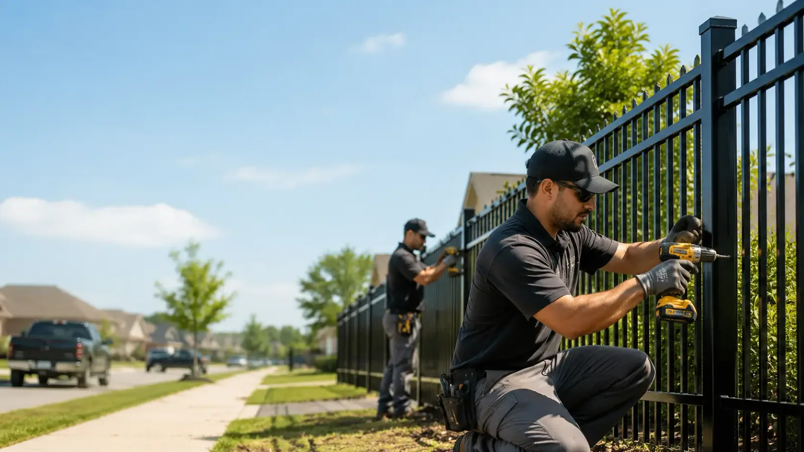 Metal Fence Installation in Smithfield, OH